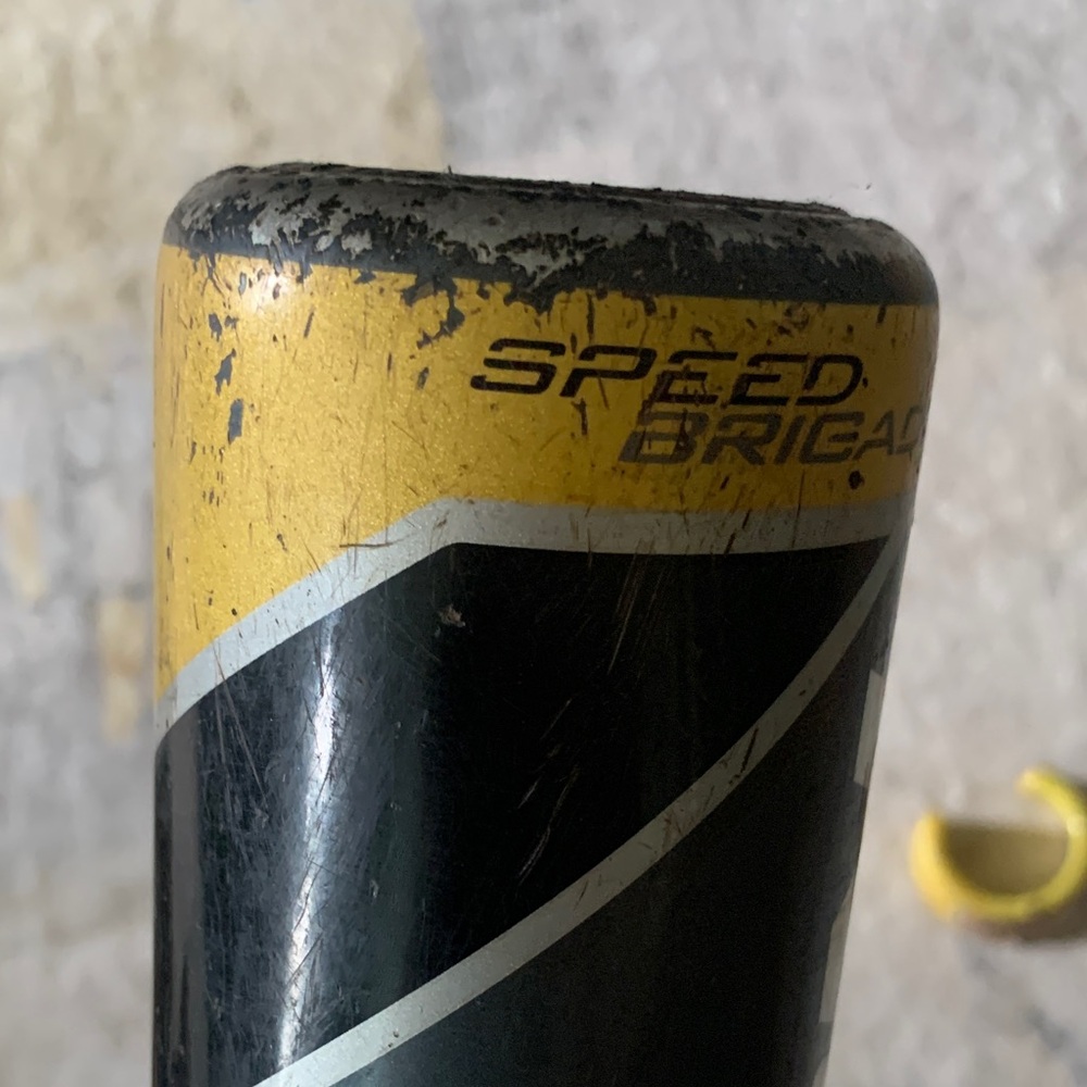Easton Speed Brigade Composite s750c Black and Gold Baseball Bat w/weight - Picture 11 of 16